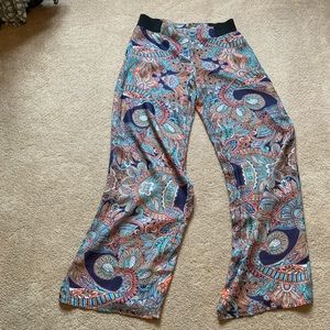 ZARA SILKY BOHO PANTS